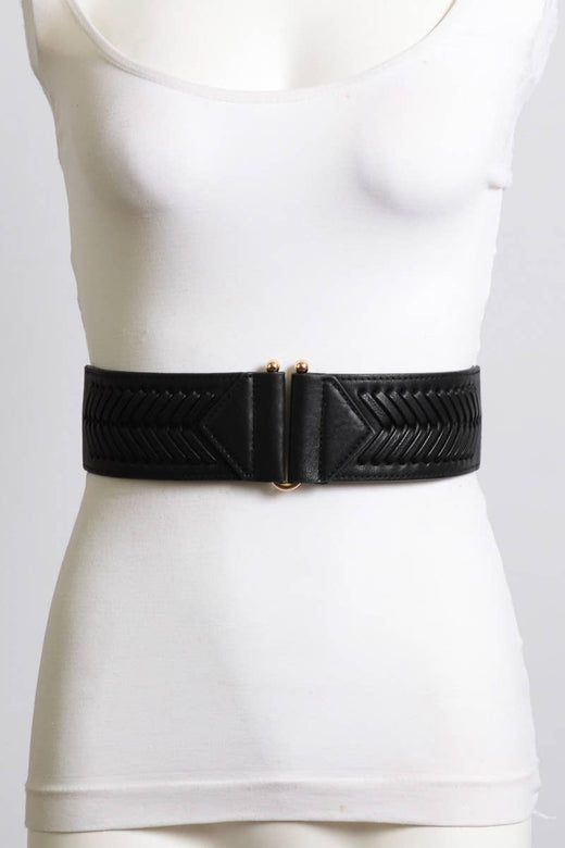 Western Fishtail Braid Cinch Belt –