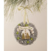 Bethany Lowe Pastel Wreath-Green