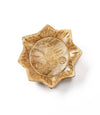 Chamak Sun Mahjong or Jewelry Tray - Metallic Painted Wood