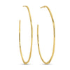Large Textured Delicate Hoops