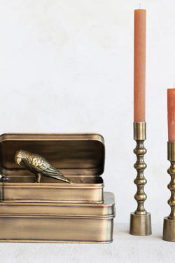 Antique Brass Metal Boxes
