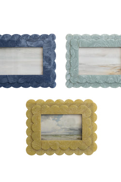 2-Layer Scalloped Photo Frame