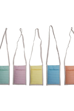 Puff Fabric Cross Body Plush Toy Holder