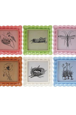 Resin Ruffled Photo Frames