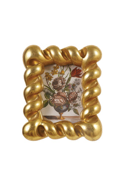 Resin Twisted Photo Frame (Holds 4" x 6" Photo) (Hangs or Sits)