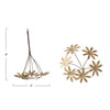 Metal Vintage Reproduction Toleware Flower Bunch Ornament