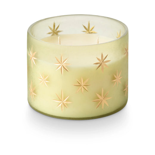 Balsam & Cedar Frosted Star Candle