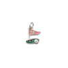 Silver 18th Hole Charm