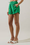 Friona Eyelet Taliya Drawstring Shorts