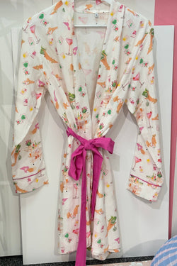 MAHJONG! - Tie Front Robe