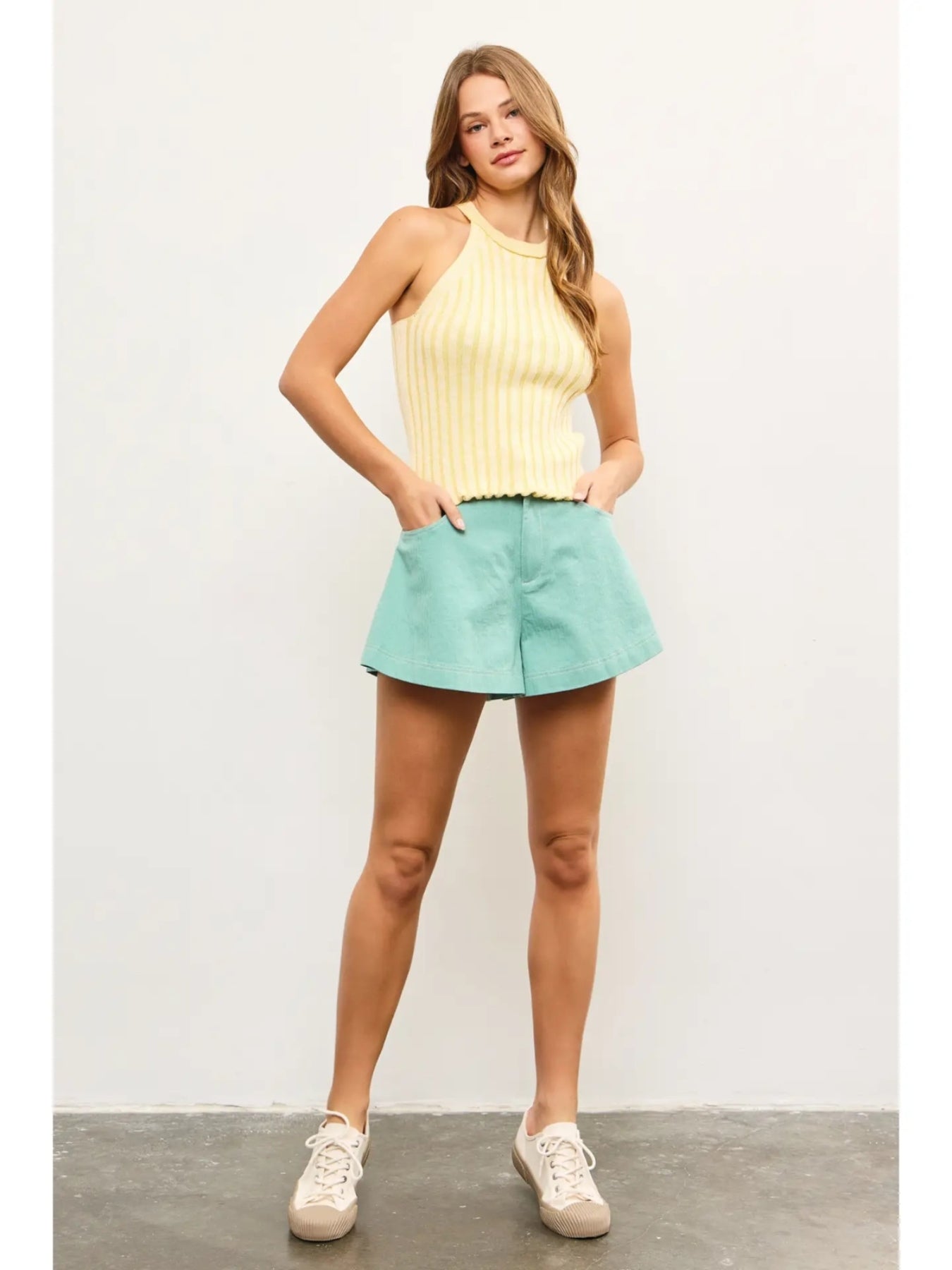 Seafoam Skirty Shorts