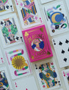 Neon Royals Playing Cards