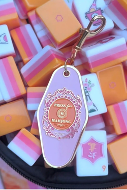 Mahjong Keychain Charm