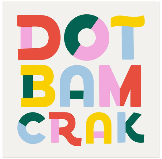 Mahjong Cocktail Napkin - Dot Bam Crack