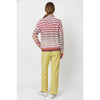 Mock Neck Striped Sweater