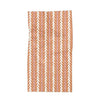 Frond Orange Beach Towel