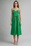 Linen Cotton Midi Dress