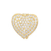 Slider Puffy Heart Charm