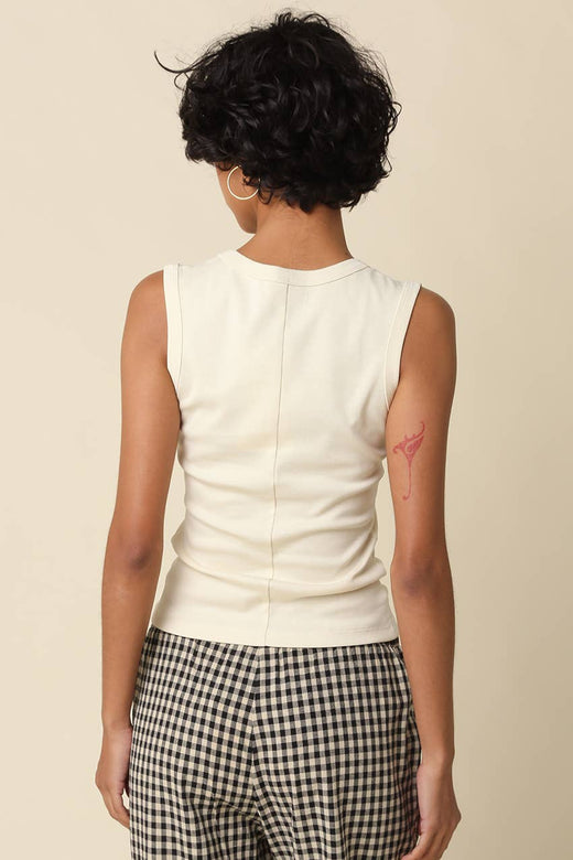 Kenny V-Neck Fitted Tank