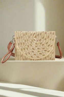 Straw Clutch/Crossbody Bag