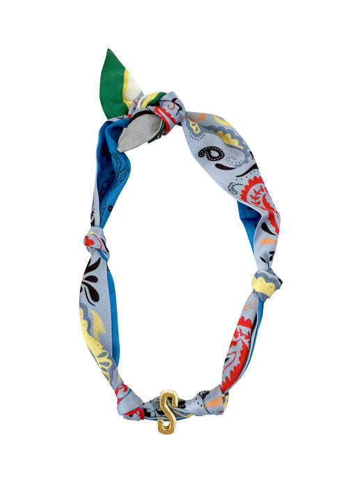 Gold Slide on Scarf Initials