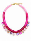 Pink Confetti Sparkle Necklace
