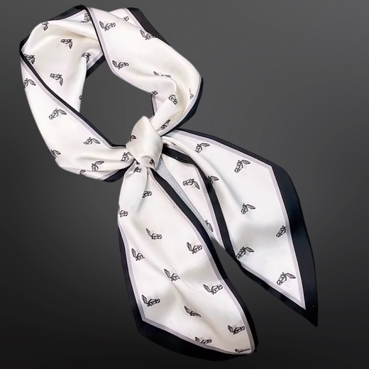 Equestrian Western Horse Twilly Satin Scarf