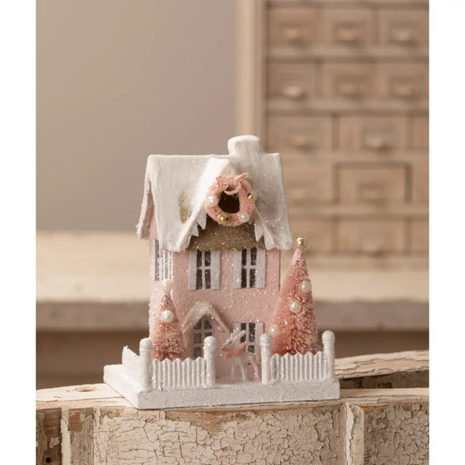 Bethany Lowe Pretty in Pink Cottage