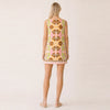 Seaside Mosaic Shift Mini Dress
