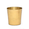 Gold Hammered Vase