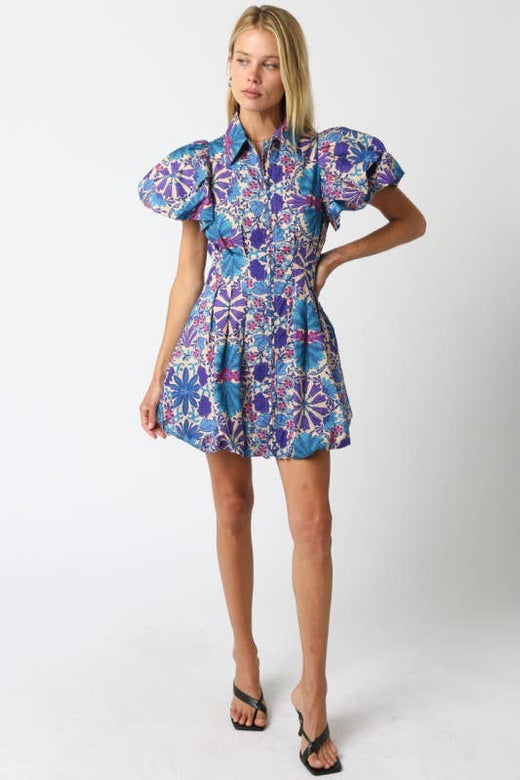 Nola Floral Bubble Dress