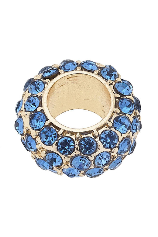 Pave Spacer Bead Charm