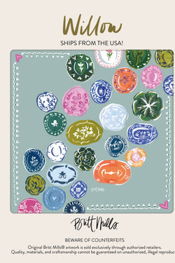 Britt Mills Neoprene Mahjong Mats