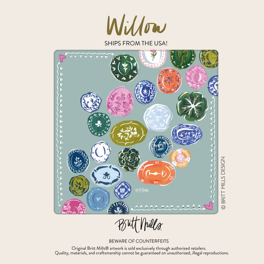 Britt Mills Neoprene Mahjong Mats