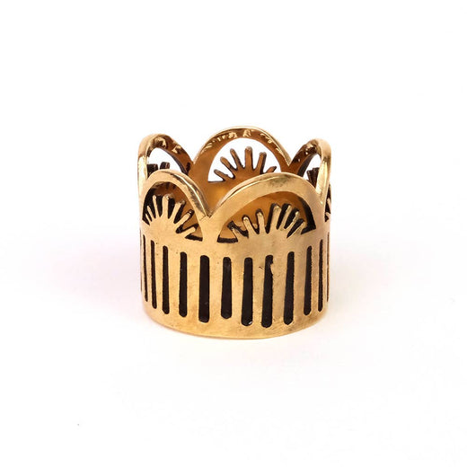 Brass Bandana Slide Ring