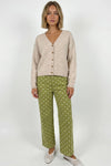 Button up V neck cardigan