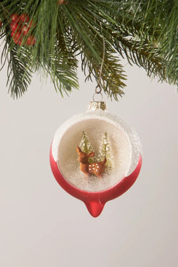Retro Deer Indent Ornament