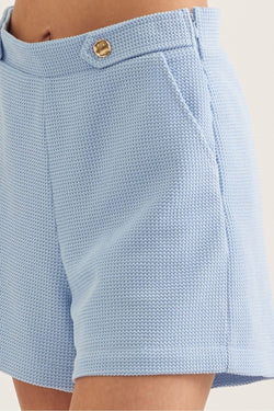 Button Accent Shorts
