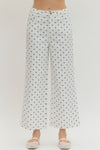 Polka Dot Wide Leg Pants