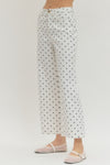 Polka Dot Wide Leg Pants