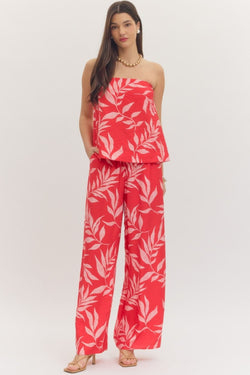 Botanical Drawstring Pants