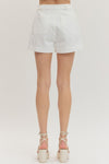 Horsebit Detail Shorts