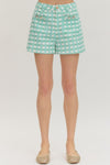 Mint Horsebit Shorts