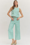 Mint Horsebit Pants