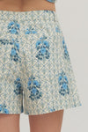 Floral Print Shorts
