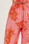 Floral Wide Leg Pants