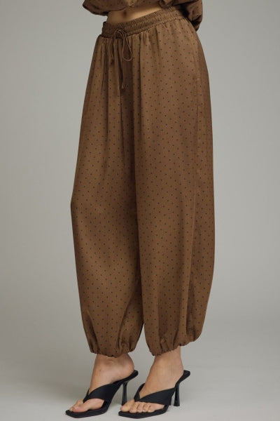 Polka Dot Balloon Pants