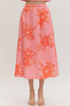 Botanical Midi Skirt
