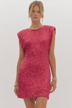 Ellie Sequin Mini Dress
