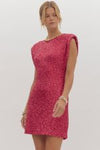 Ellie Sequin Mini Dress
